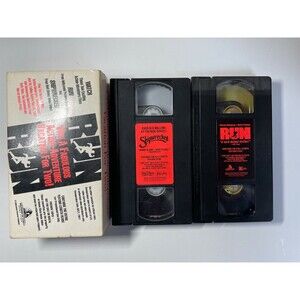 Walt Disney Home Video Shipwrecked and Run Demo Rare VHS 2 movies